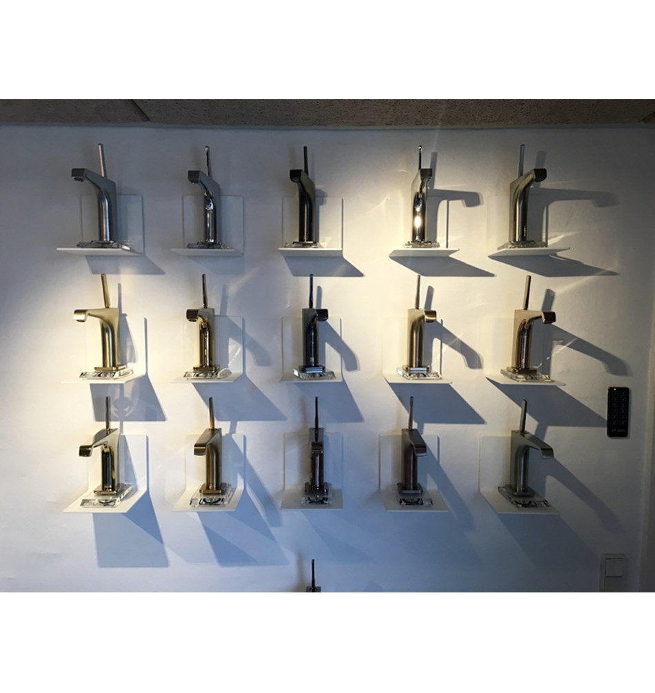 FROST Полка 4020 15x15x15cм » белая Алюминий Белый U4020-W  - Вид №3