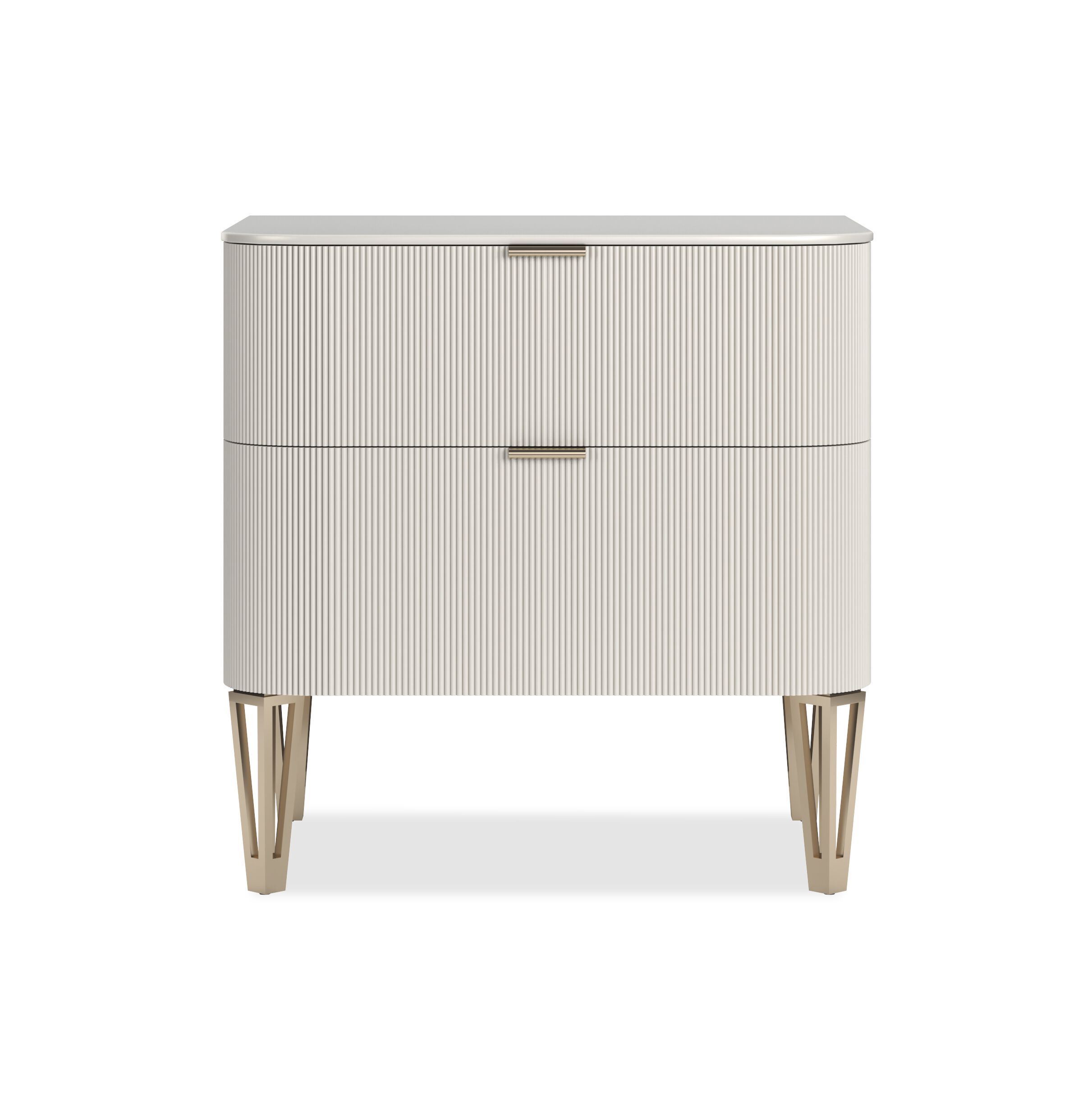 Деревянная прямоугольная тумбочка с ящиками Caracole TRUE LOVE ARCH-00000842 - Вид №10