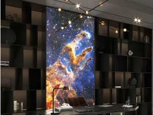 Декоративная панель из алюминия, стекла или ПММА