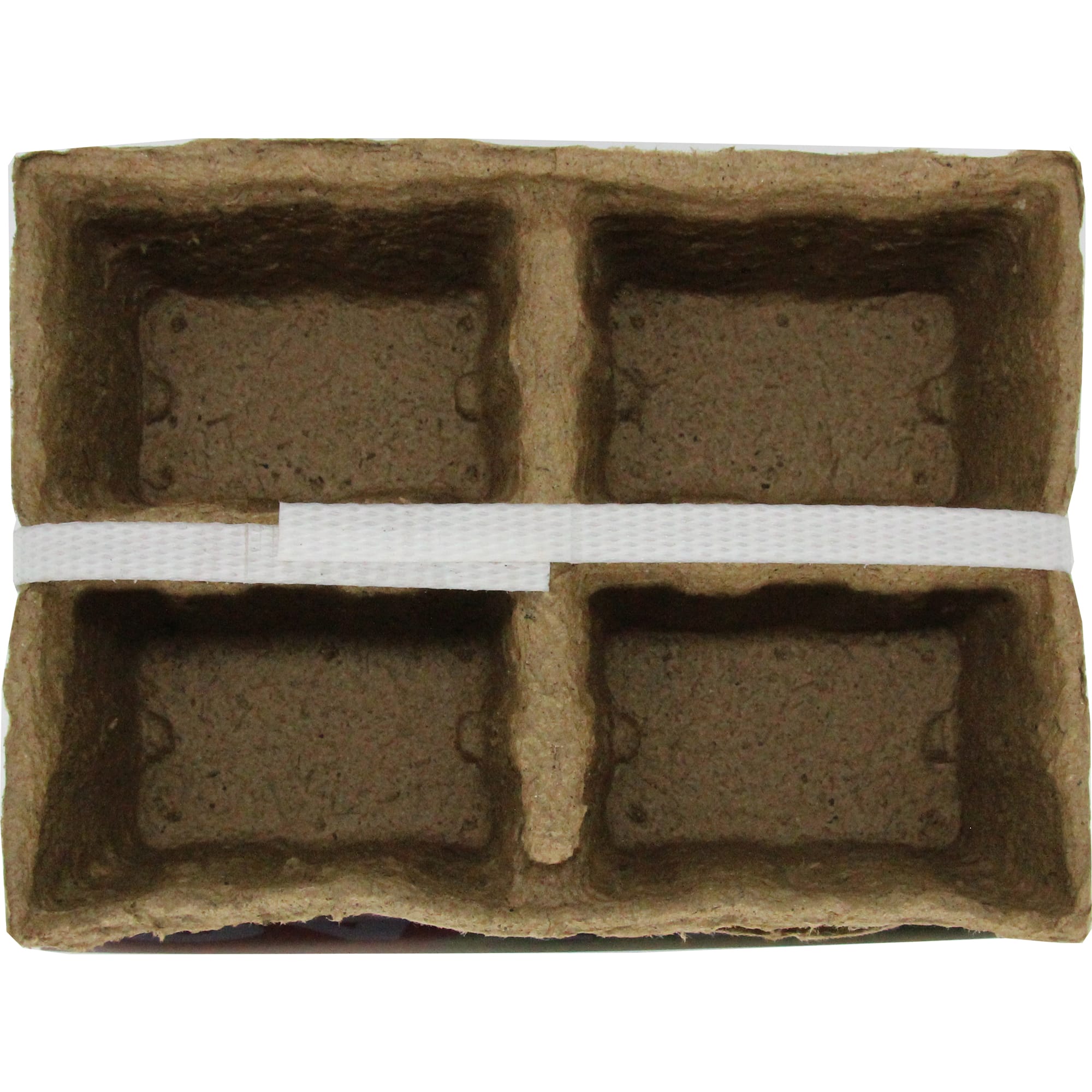 83707662 Горшок торфяной для рассады 4 ячейки, 6 шт Santreyd  - Вид №1