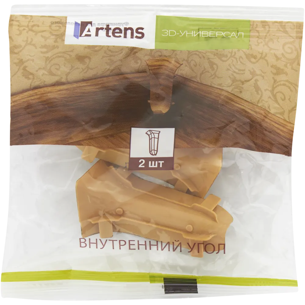 Угол для плинтуса внутренний Artens «Катания» 65 мм 2 шт. 18181612 STLM-2205570  - Вид №2