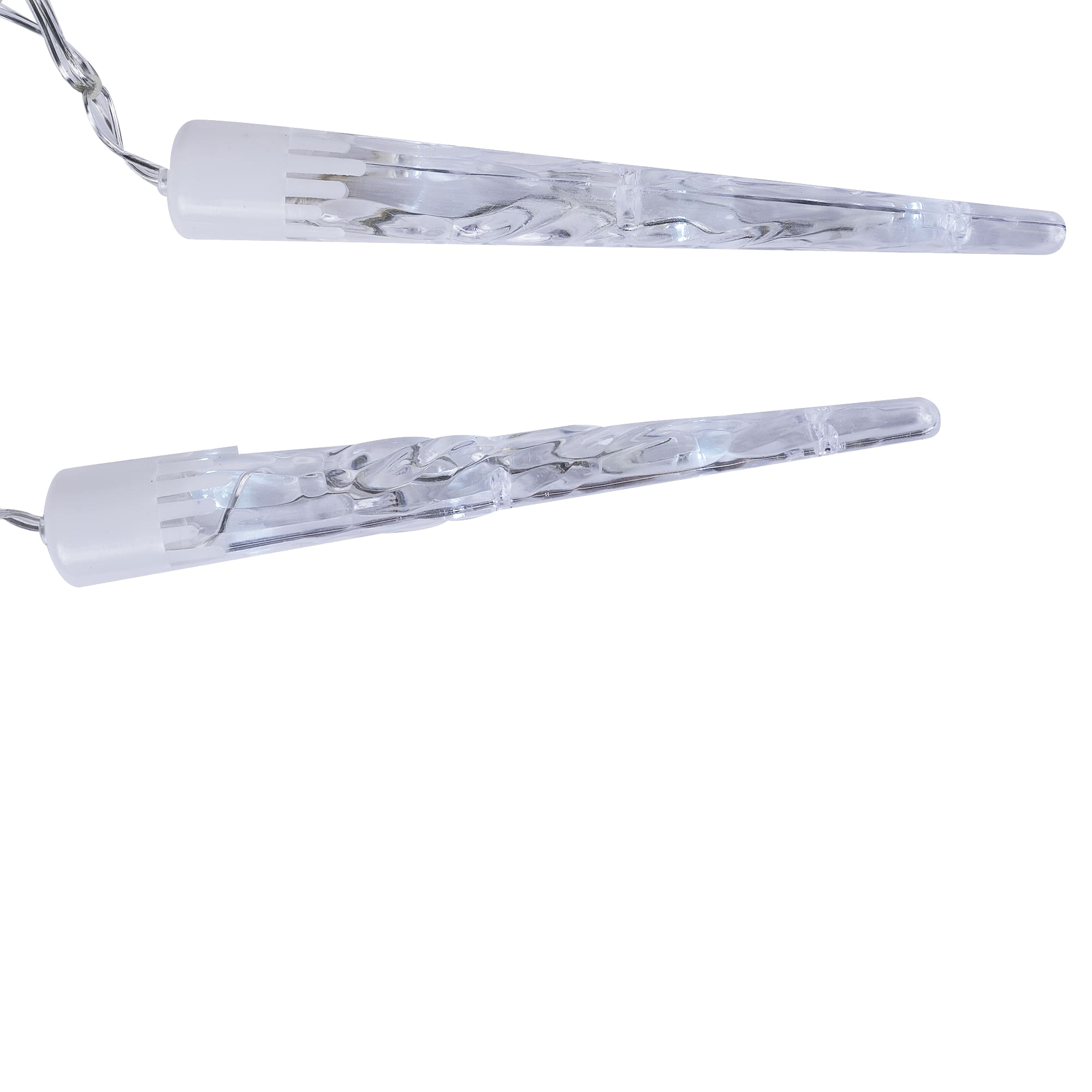 82061432 Электрогирлянда наружная «Сосульки» 20 м 40 LED холодный белый Santreyd  - Вид №2