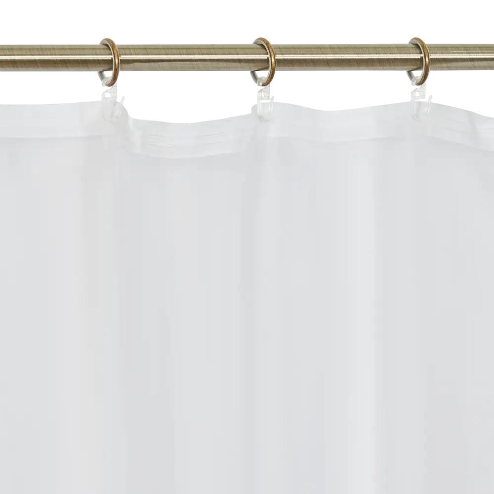 Штора на ленте для кухни "Арка" 285x160 см цвет белый Santreyd STLM-2103018 - Вид №4