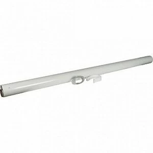 Труба дымохода STOUT 60/100 L 2000мм с уплотнением и хомутом