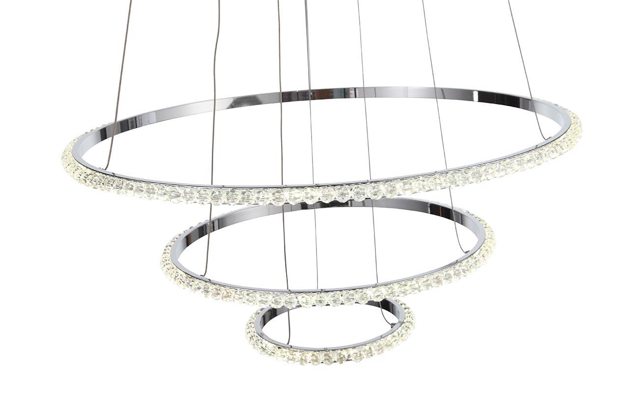 Подвесной светильник серебристый ST Luce Cremo SL1501.103.03 ST LUCE ДИЗАЙНЕРСКИЕ, CREMO 00-3890074 Серебро  - Вид №2
