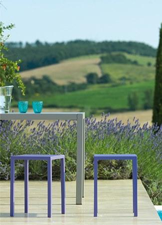 Vermobil Низкий штабелируемый металлический садовый стул Quatris Qt151 - qt154 - Вид №3