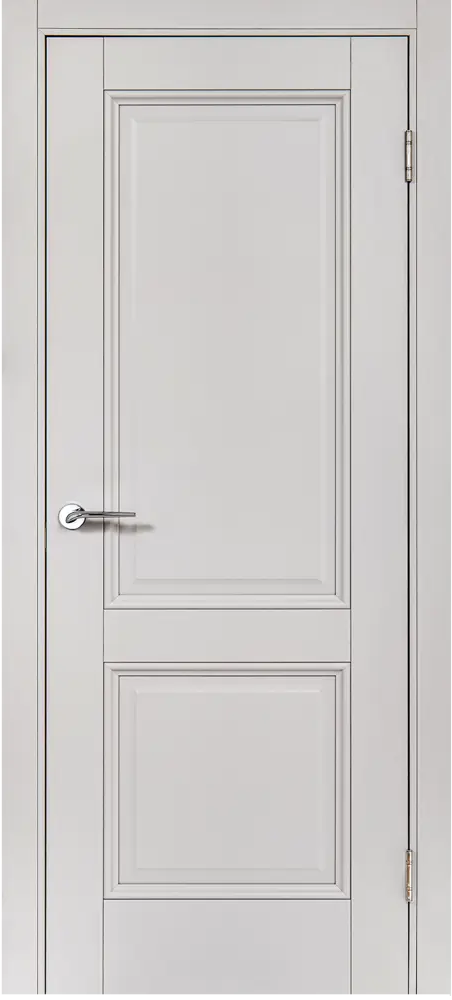PORTIKA Межкомнатная дверь Палермо 60x200 см в оттенке Нардо Грей 87418096