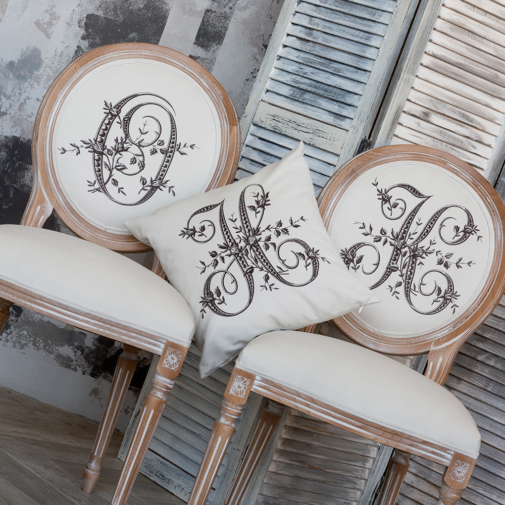 21080515 Стул «Монограмма буквы O» Object Desire Азбука мечты  - Вид №15