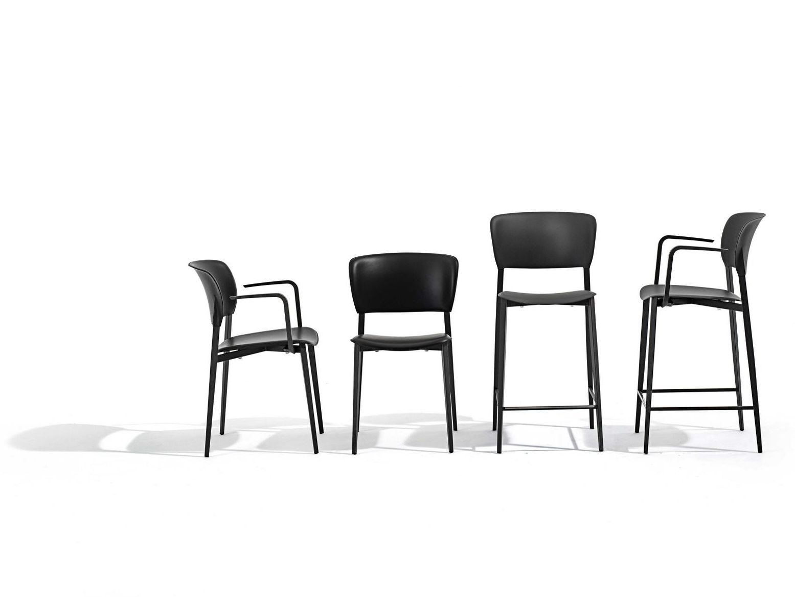 Высокий стул из полипропилена со спинкой Desalto ARCH-00114208 - Вид №1