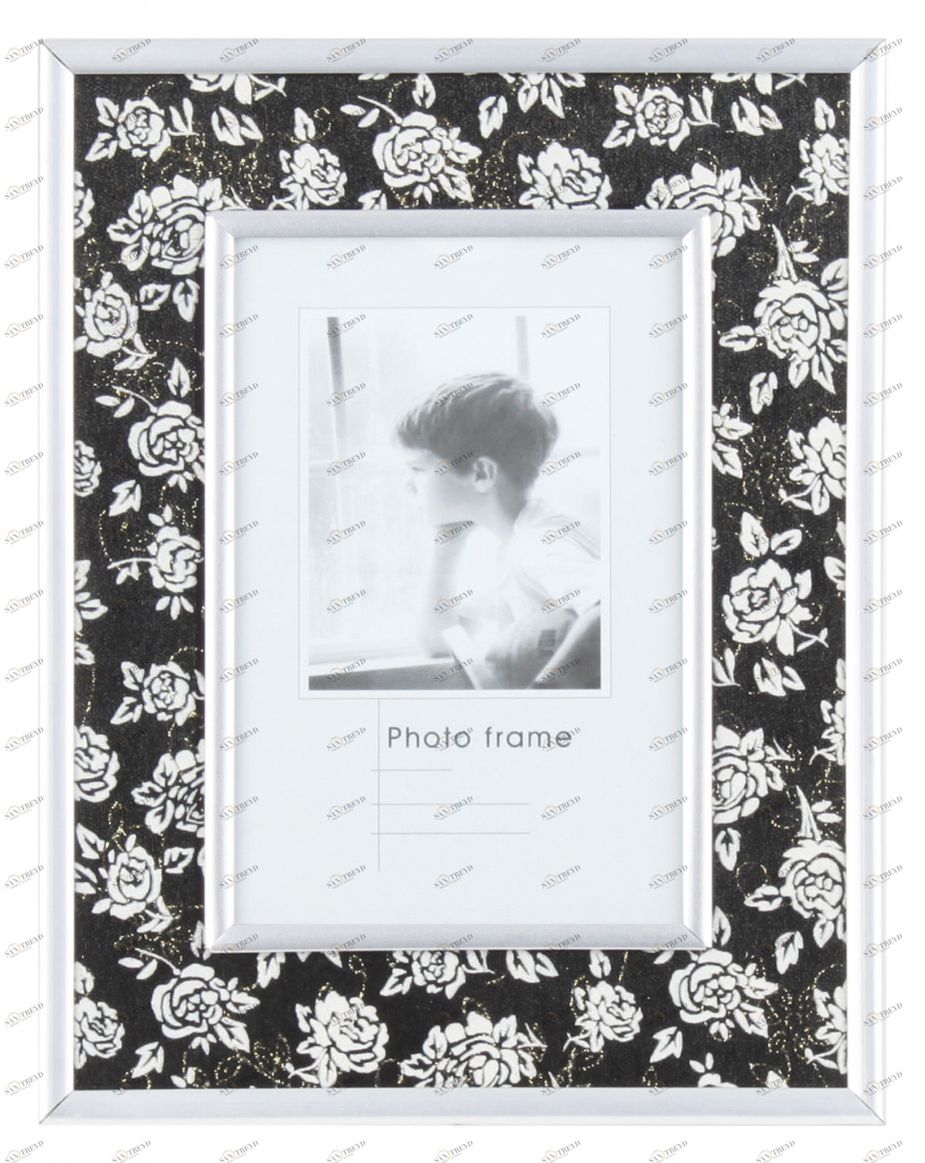 Фоторамка серебро TO4ROOMS  212337 Серебро 