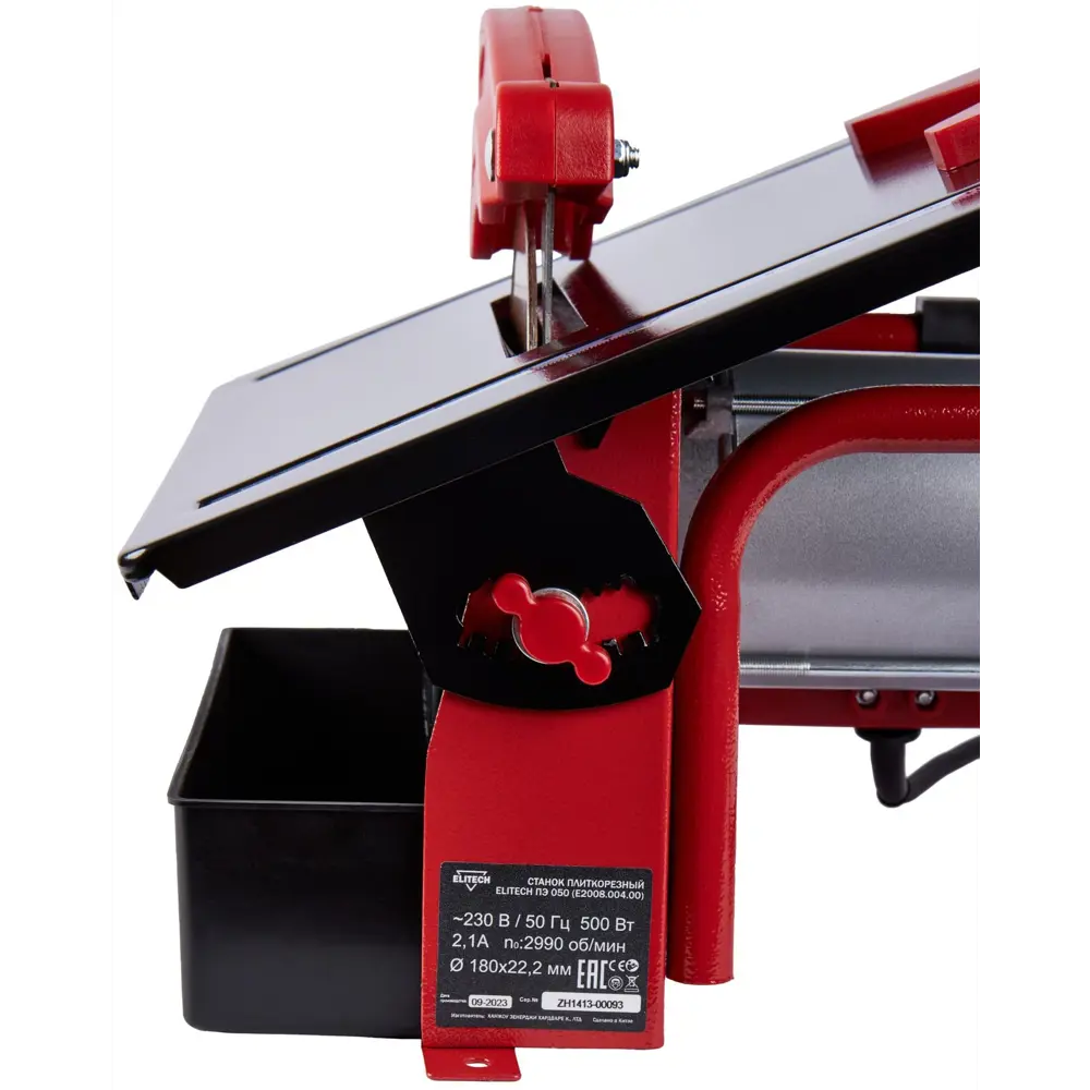 Плиткорез сетевой Elitech ПЭ 050, 500 Вт, толщина реза 34 мм STLM-2206757 - Вид №5