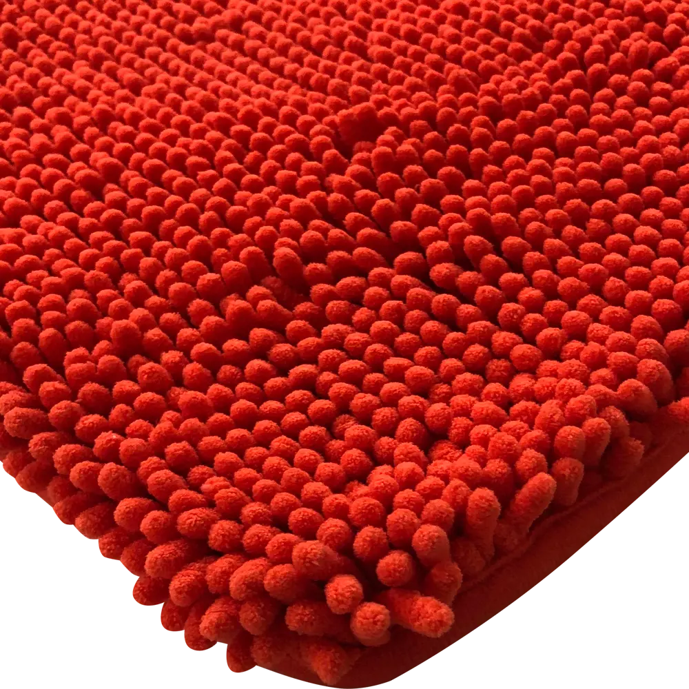 Коврик для ванной комнаты Cingolo, 50x80 см, полиэстер, цвет алый 82056915 STLM-2159776 Santreyd - Вид №2