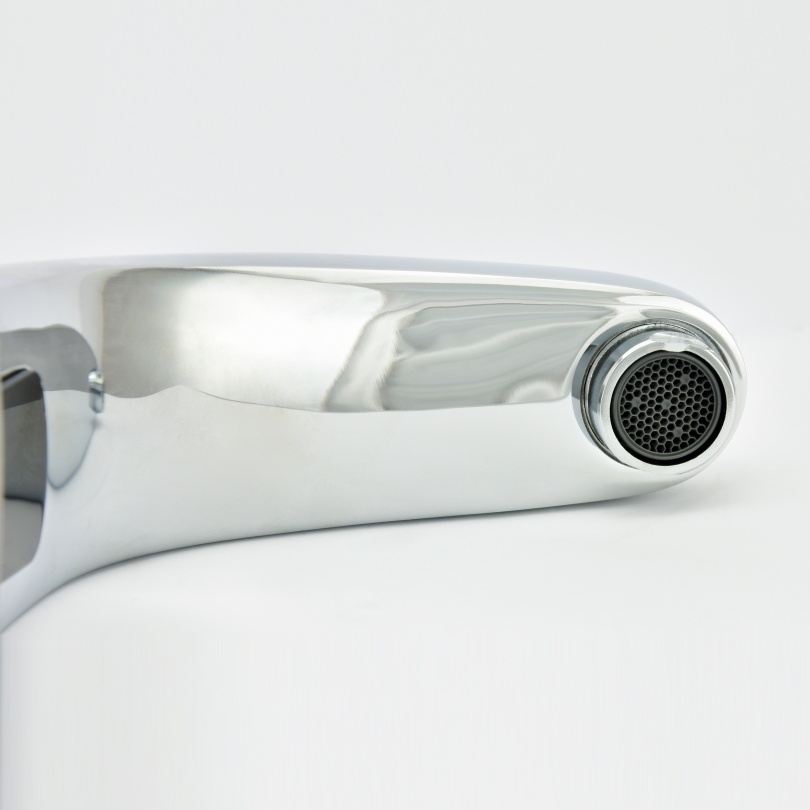 0402.480 Сенсорный латунный смеситель для умывальника дизайн Классический Eleanti Puff  - Вид №3