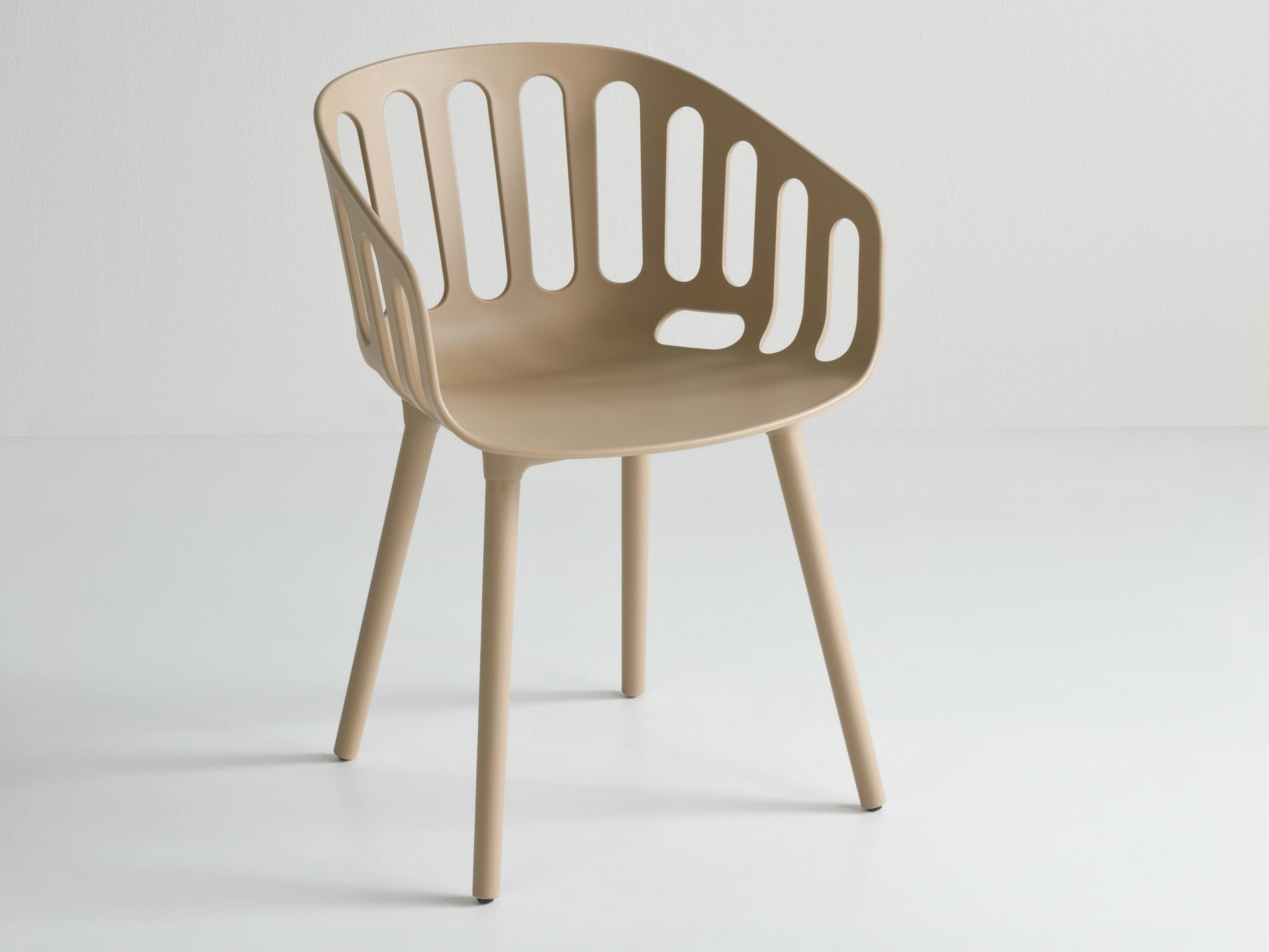 Стул из инженерного пластика с подлокотниками GABER корзина ARCH-00152748 - Вид №7