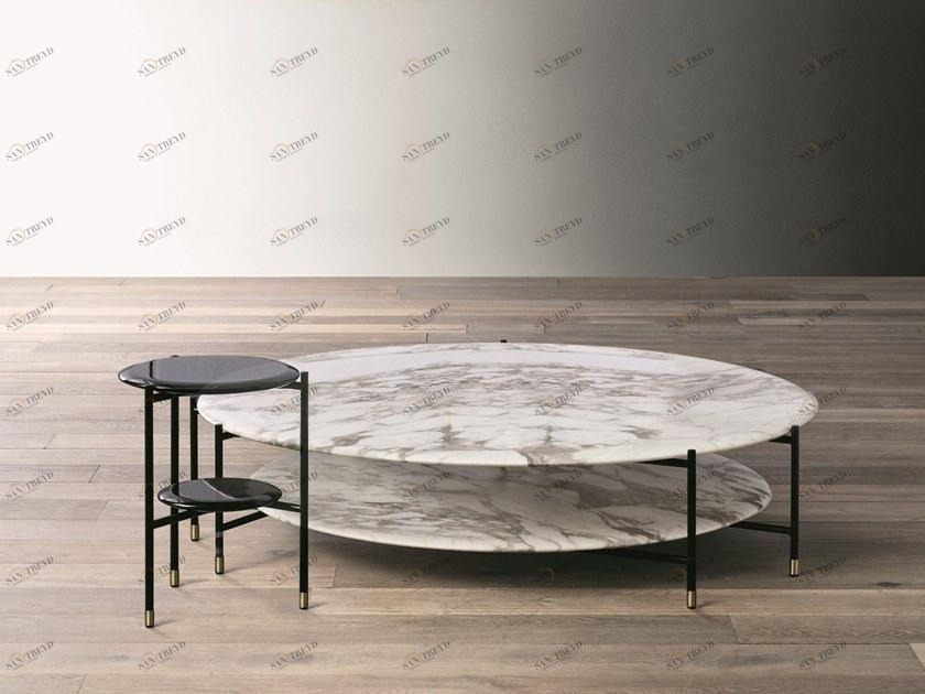 Meridiani Круглый журнальный столик sun-id-1462883