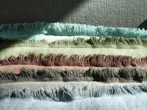 Élitis Однотонная льняная обивочная ткань