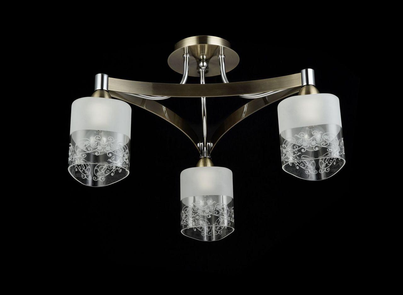Потолочная люстра Freya Tasmania FR5475CL-03CH FREYA TASMANIA 328367 Белый;бронза  - Вид №1