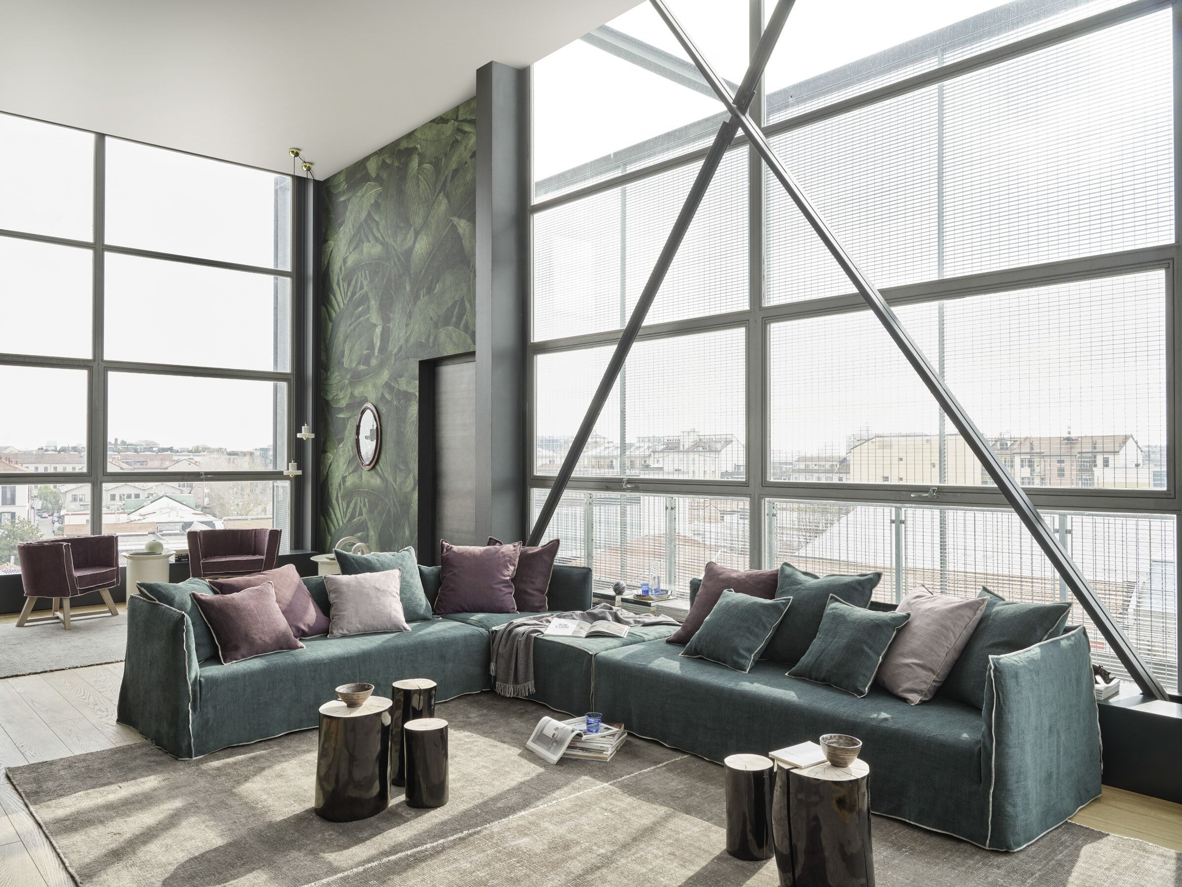 3-местный съемный тканевый диван Gervasoni Ghost ARCH-00137362 - Вид №6