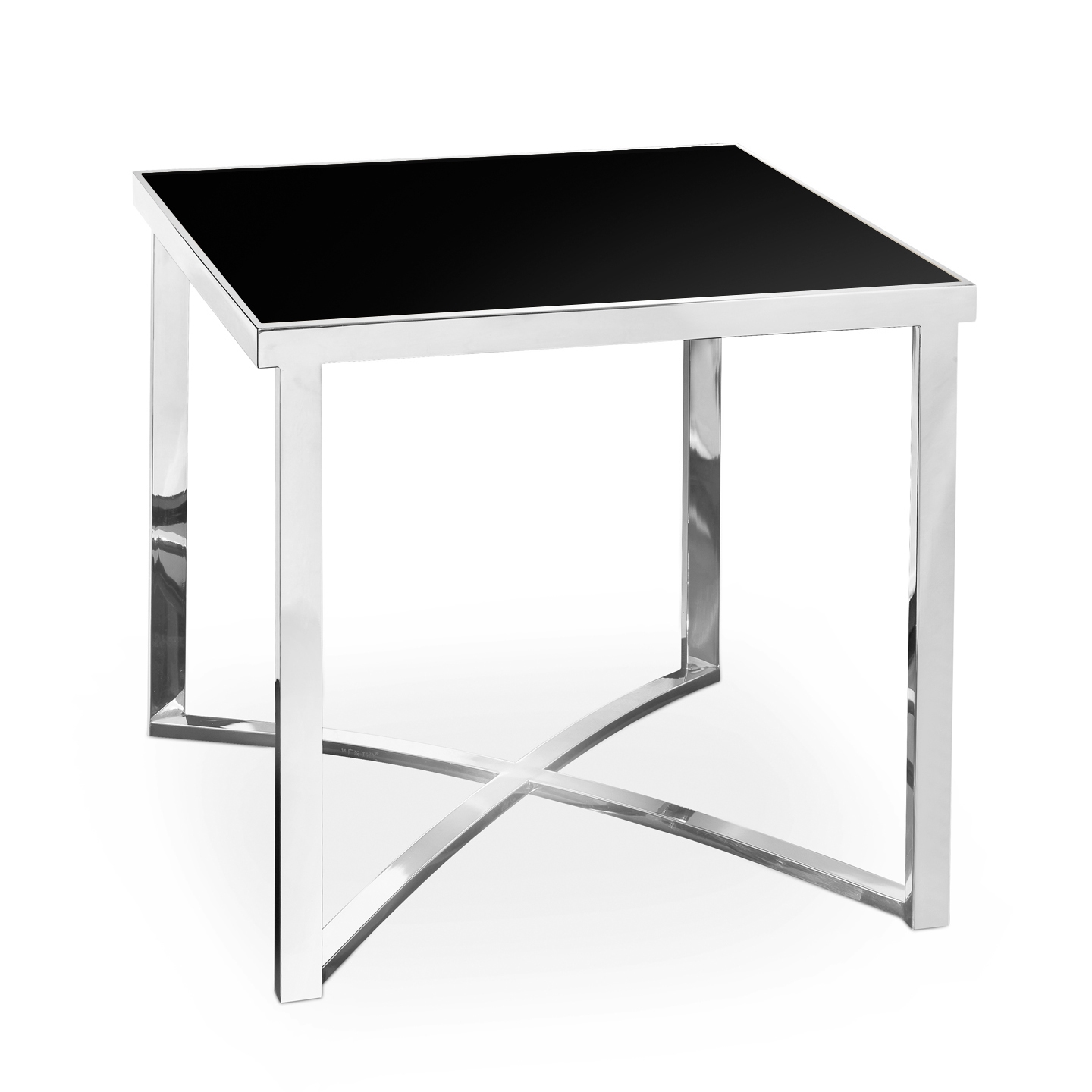 710099,12 ABHIKA БОКОВОЙ СТОЛ CHROMO X H51 52X52 IVORY 710099.12 - Вид №3