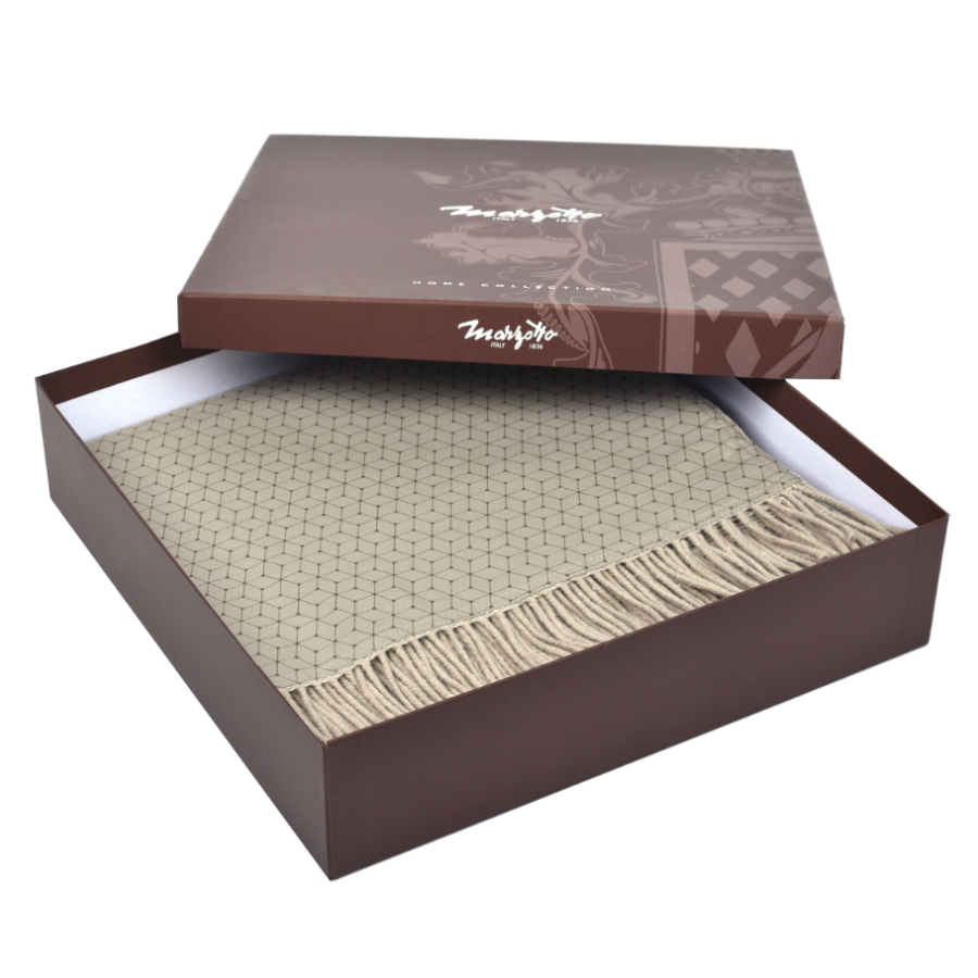 Плед Cristalinno, 130х180 см, серый MARZOTTO CRISTALINNO0001 - Вид №2