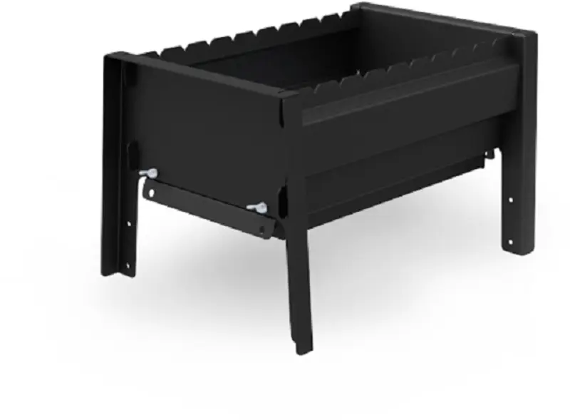 91123250 Мангал Партикс 500 Эйр Grillver 40.4x57x31 см сталь 2 мм STLM-0493502