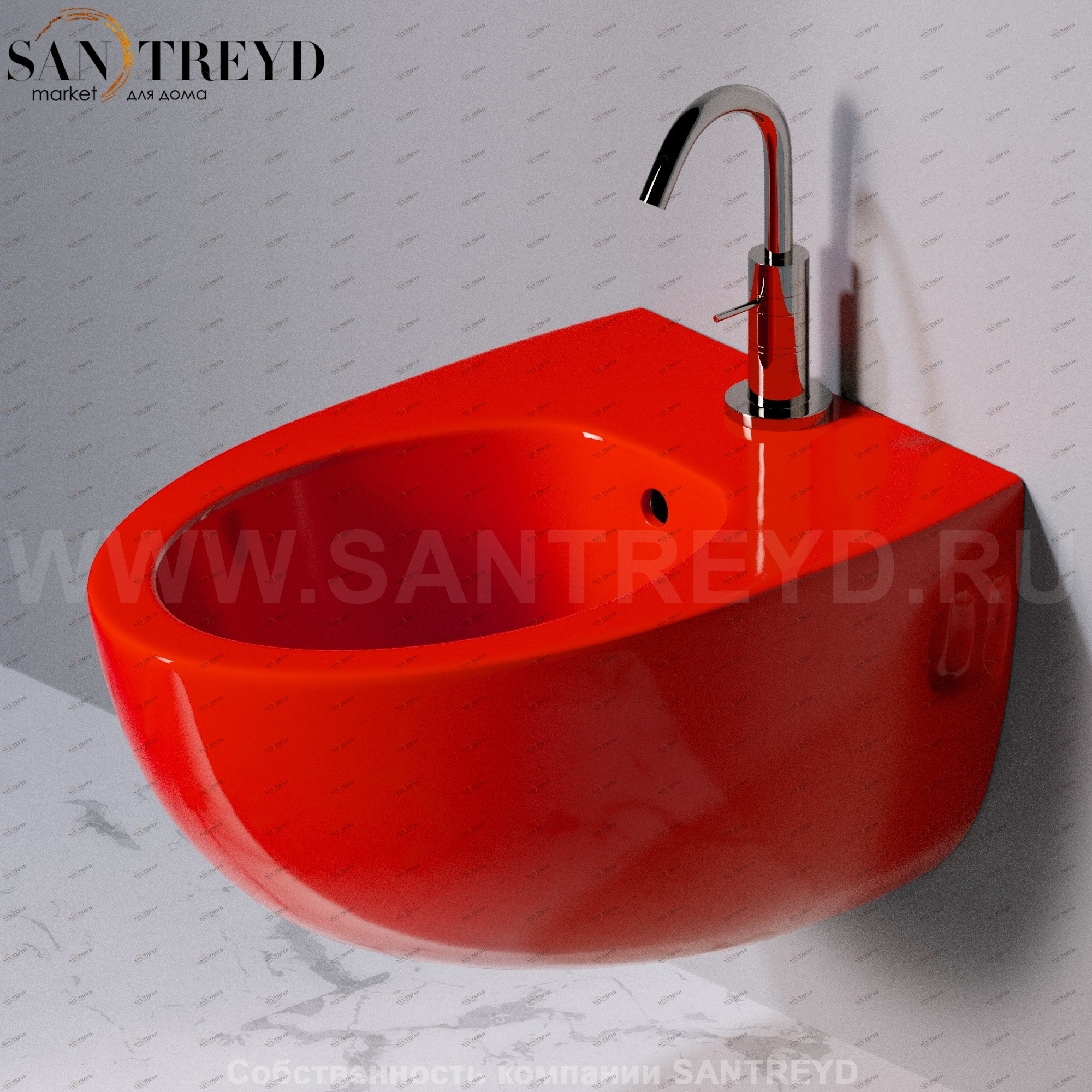 S512.125 Биде подвесное OVAL A. e T. Italia AeT ITALIA