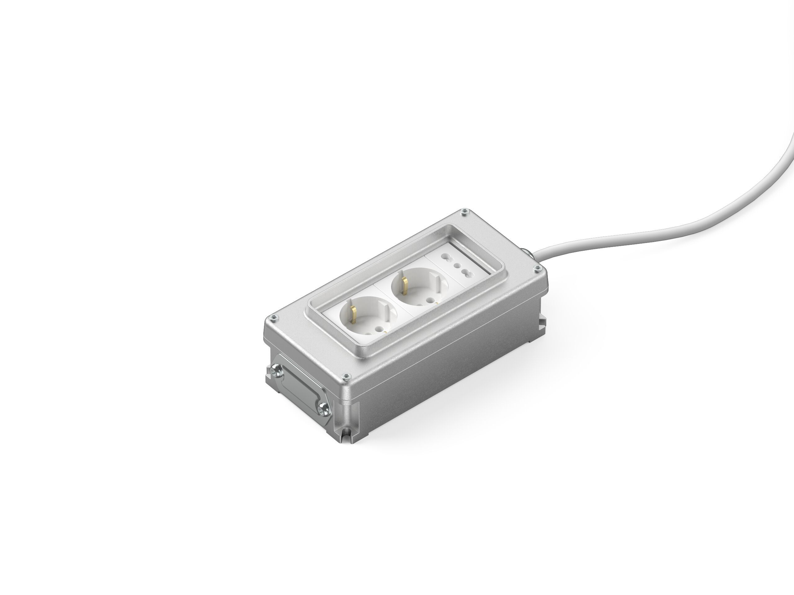 Коробка для электрической системы из натурального алюминия Genuit Silver ARCH-00114256 - Вид №7