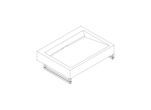 S01.10.100 вешалка для полотенец HEWI Waschtische