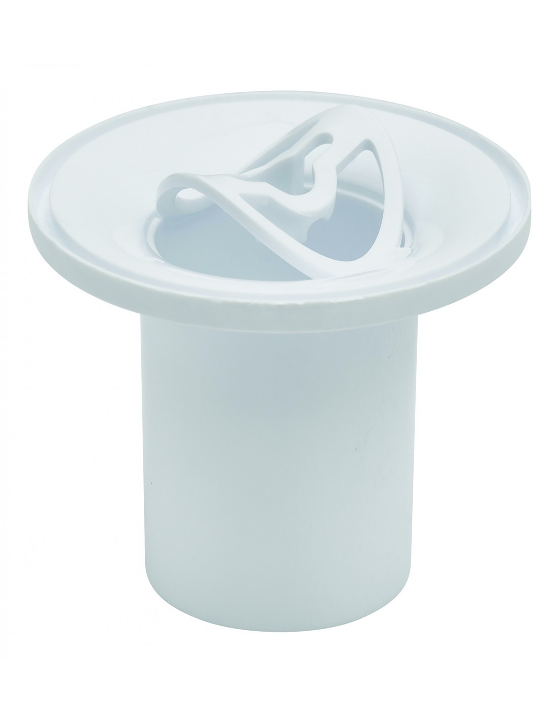 062300 001 05  Трубка водоотводящего желоба, Д. 90 мм, пластик Valentin Белый 