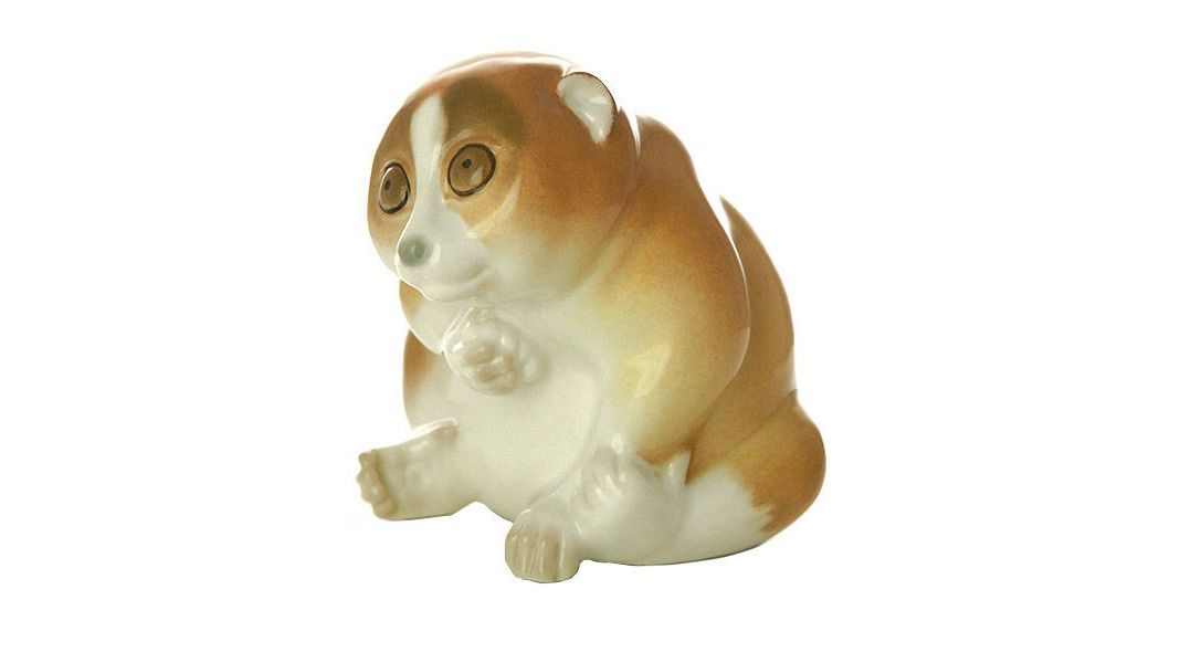 10628797 Императорский фарфоровый завод Скульптура "Лори"  - Вид №1