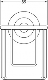 051 Держатель для освежителя FBS Чехия Standard - Вид №1
