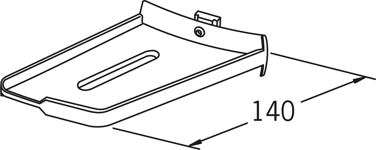 Oras 199880 Мыльница 199880  Серый  - Вид №2