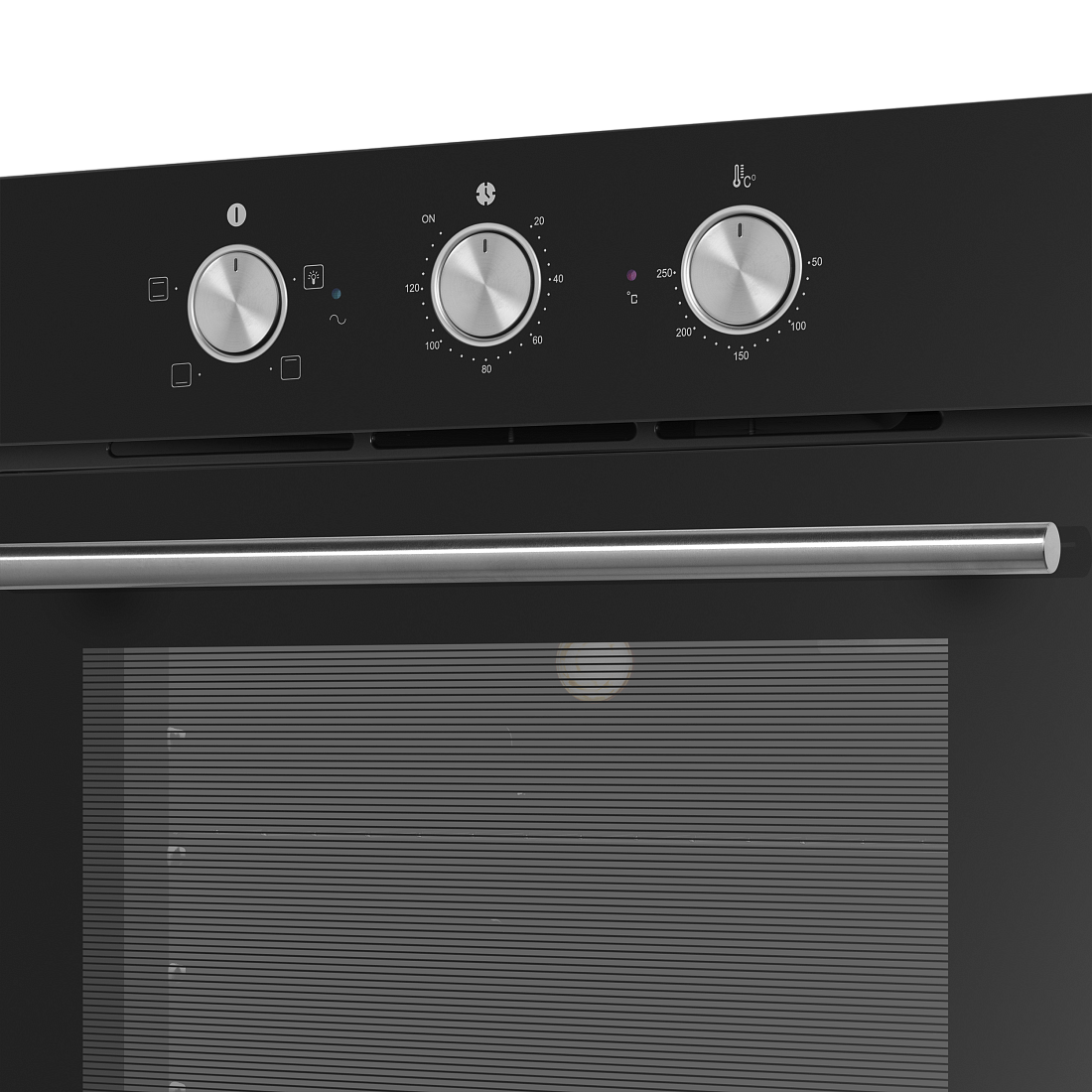 9100953 Электрический духовой шкаф HOMSair OES604BK черный STDN-0101232 - Вид №7