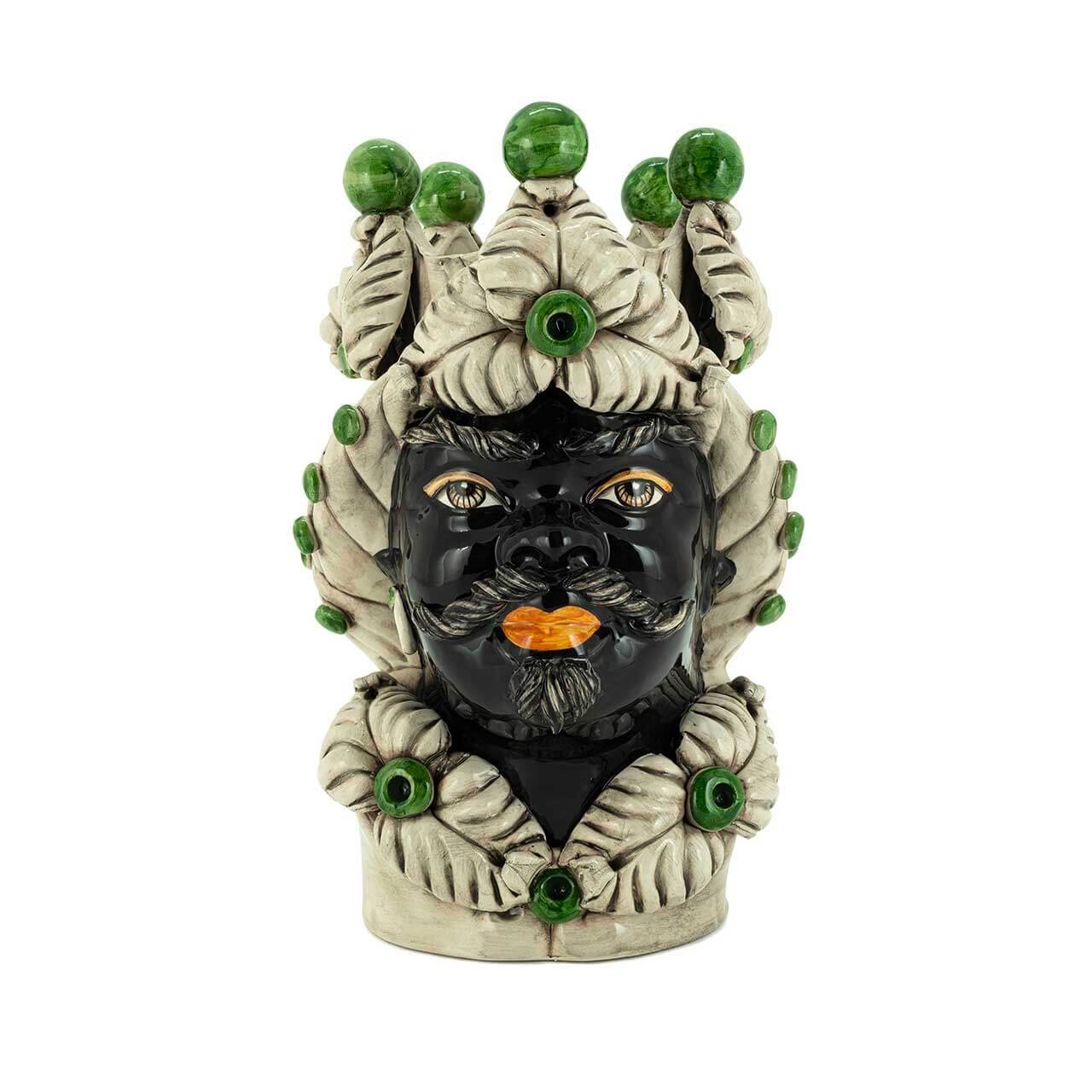 200944-80 ABHIKA ВАЗА MORO MAN EVE BLUE  - Вид №4