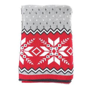 Плед с орнаментом Christmas story, 130х180 см