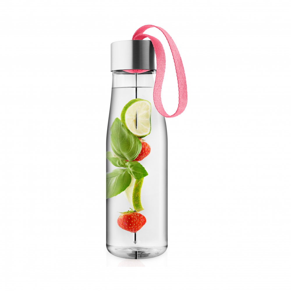 EVA SOLO 567506 Бутылка для воды MyFlavour, 750 мл, розовая Пластик, нержавеющая сталь, нейлон  - Вид №4