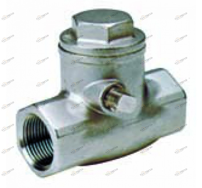 GENEBRE 2430 05 Клапан обратный поворотный PN 16 (2430N - резьба NPT) 