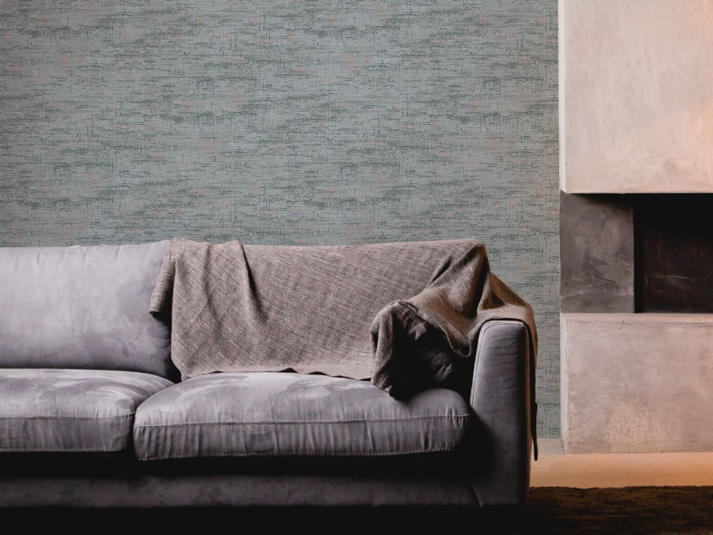 Огнестойкие обои с эффектом ткани Architects Paper Stories of Life ARCH-00023890