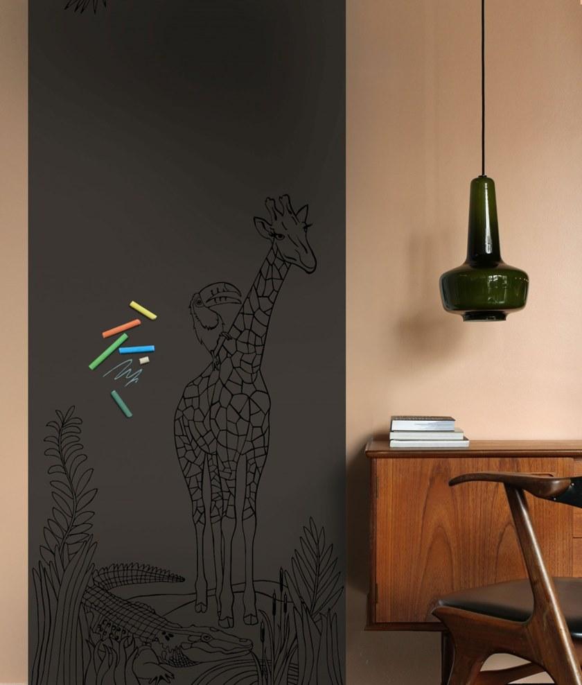 Groovy Magnets Магнитные виниловые обои Chalkboard Kmb-ju-gi-bl - Вид №2