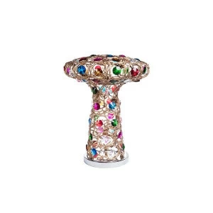 Лампа настольная КАLEIDOSCOPE AM024 UNICO ИНТЕРЬЕРНЫЕ 255262 Зеленый;золото;синий