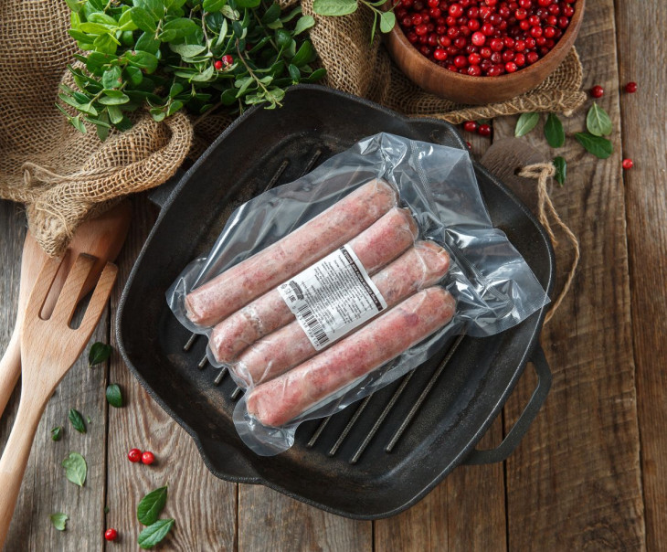 5058 Купаты для жарки из мяса лося Вкусляндия  - Вид №2