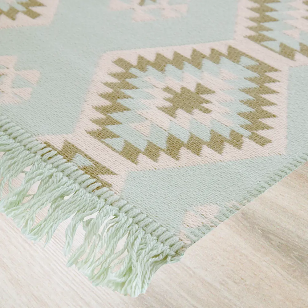 83518851 Коврик Ctim Килим 80x150 см акрил цвет бирюзовый 1913 B STLM-1366617  - Вид №2