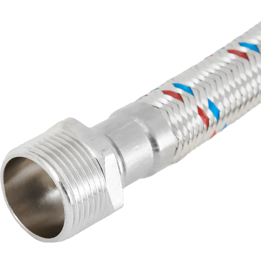 Гибкая подводка для воды ДТРД 3/4" наружная-внутренняя резьба 60 см STLM-2102175 - Вид №3