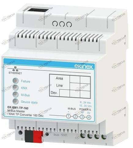 EKINEX Шлюз m-bus master - knx sun-id-1446315