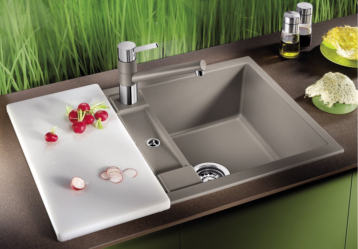 519574 Кухонная мойка Blanco Metra 45 S Compact алюметаллик  Blanco Metra Алюметаллик - Вид №1