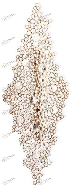 KOKET Бра из латуни с прямым и отраженным светом Eternity sun-id-1444885