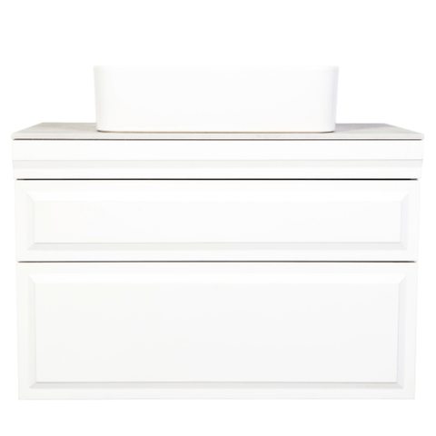 Тумба подвесная Modi, цвет белый софт Хром ORANGE sun-id-1516940 - Вид №1