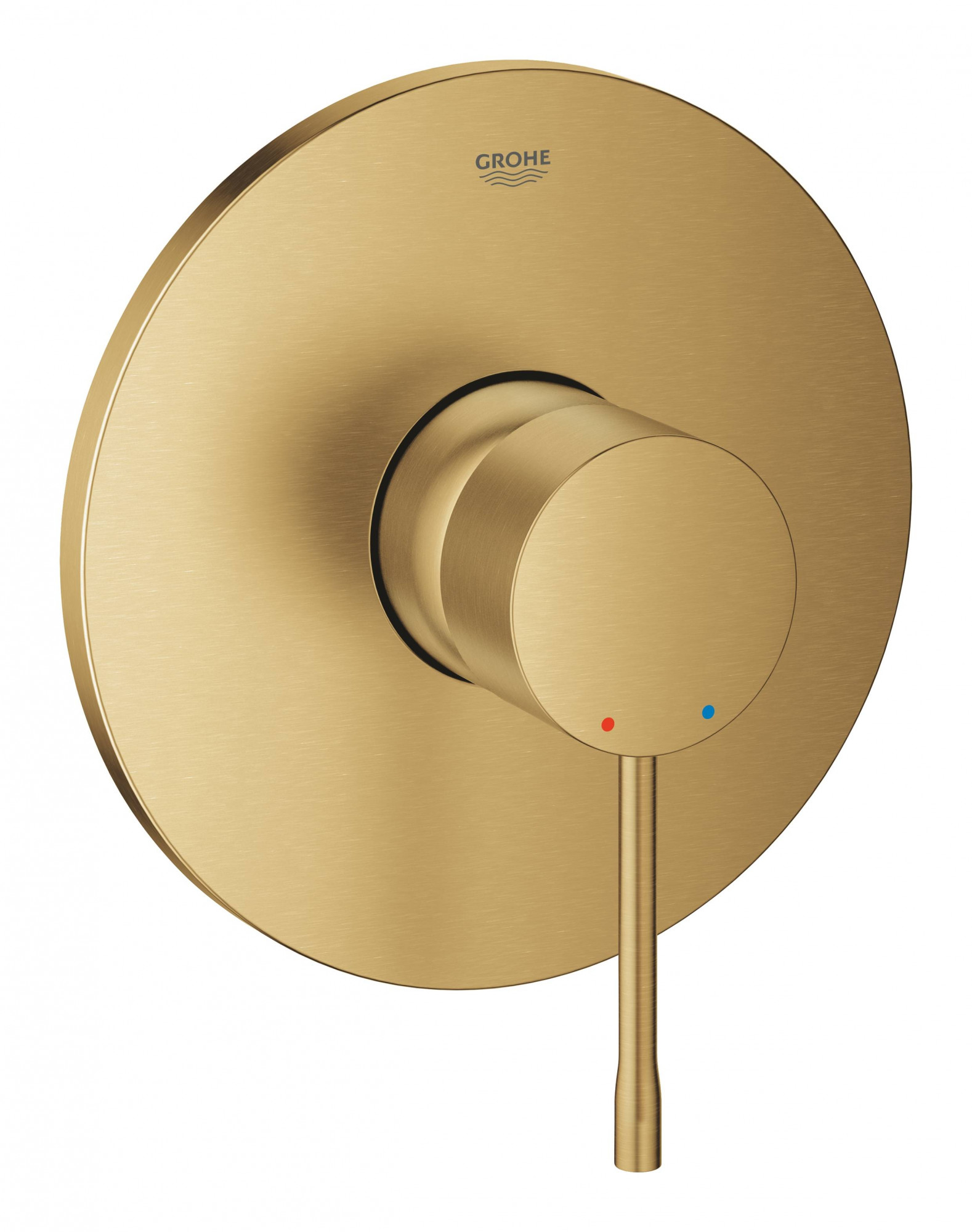 Смеситель однорычажный для душа GROHE Essence, круглая розетка, холодный рассвет матовый (24057GN1)