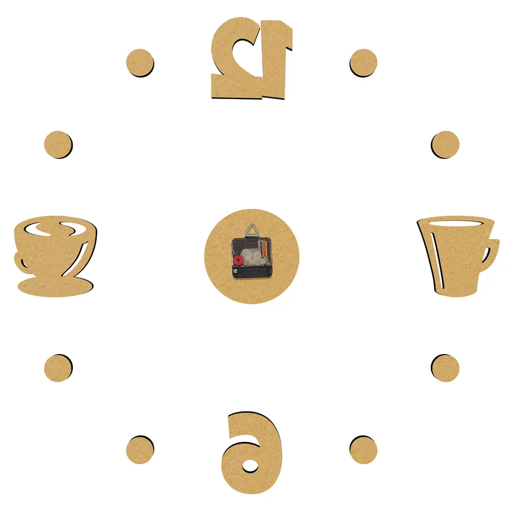 Часы настенные Постер-лайн 70807 ø80 см цвет черный STLM-2041741 - Вид №1