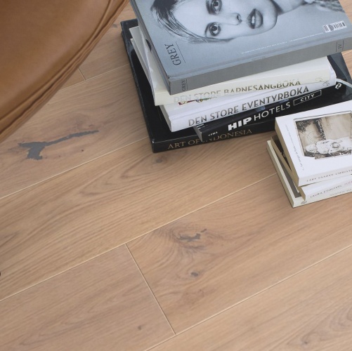 Массивная доска Boen Solid Plank Traditional Белый 162 Live Natural Дуб Рустик (Гладкая) 800-2220х162 мм EICB4MWD - Вид №6